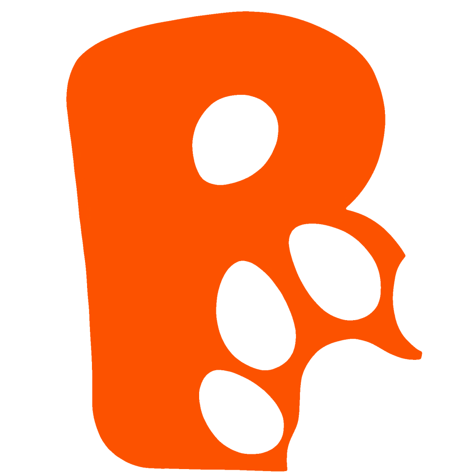 Logo Bongardien couleur garde visite d'animaux chien chat rongeur